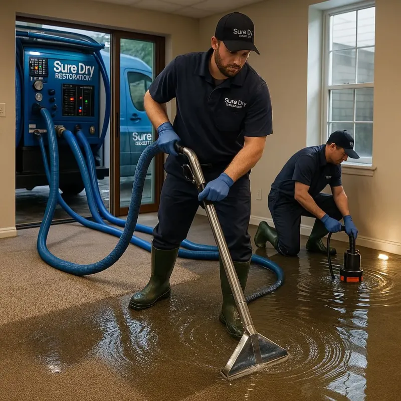 Water Extraction and Removal process in Forest City, FL